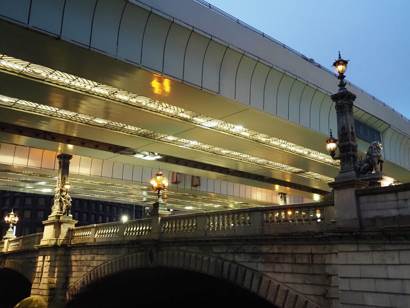 日本橋 夜景 1 ／ ゆずごフォト CC-BY フリー素材写真配布
